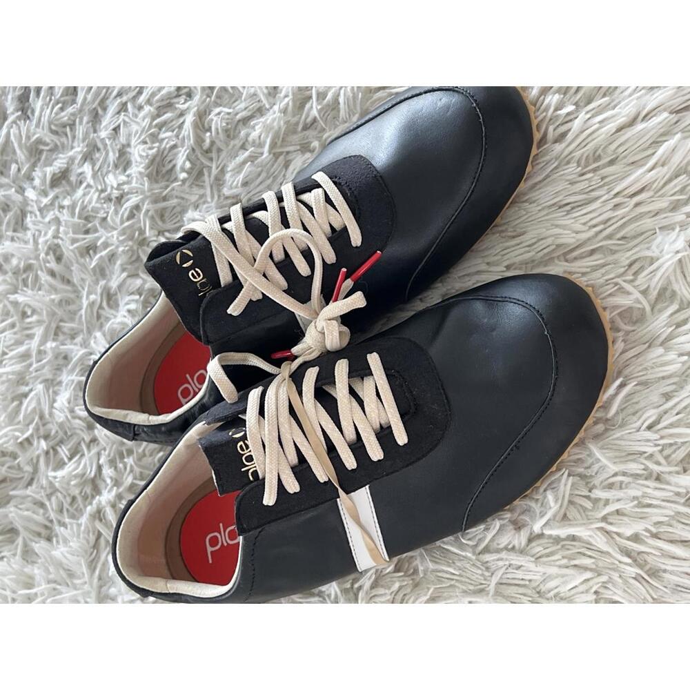 PLAE Black and White Sneakers with Classic Design - Picture 2 of 6